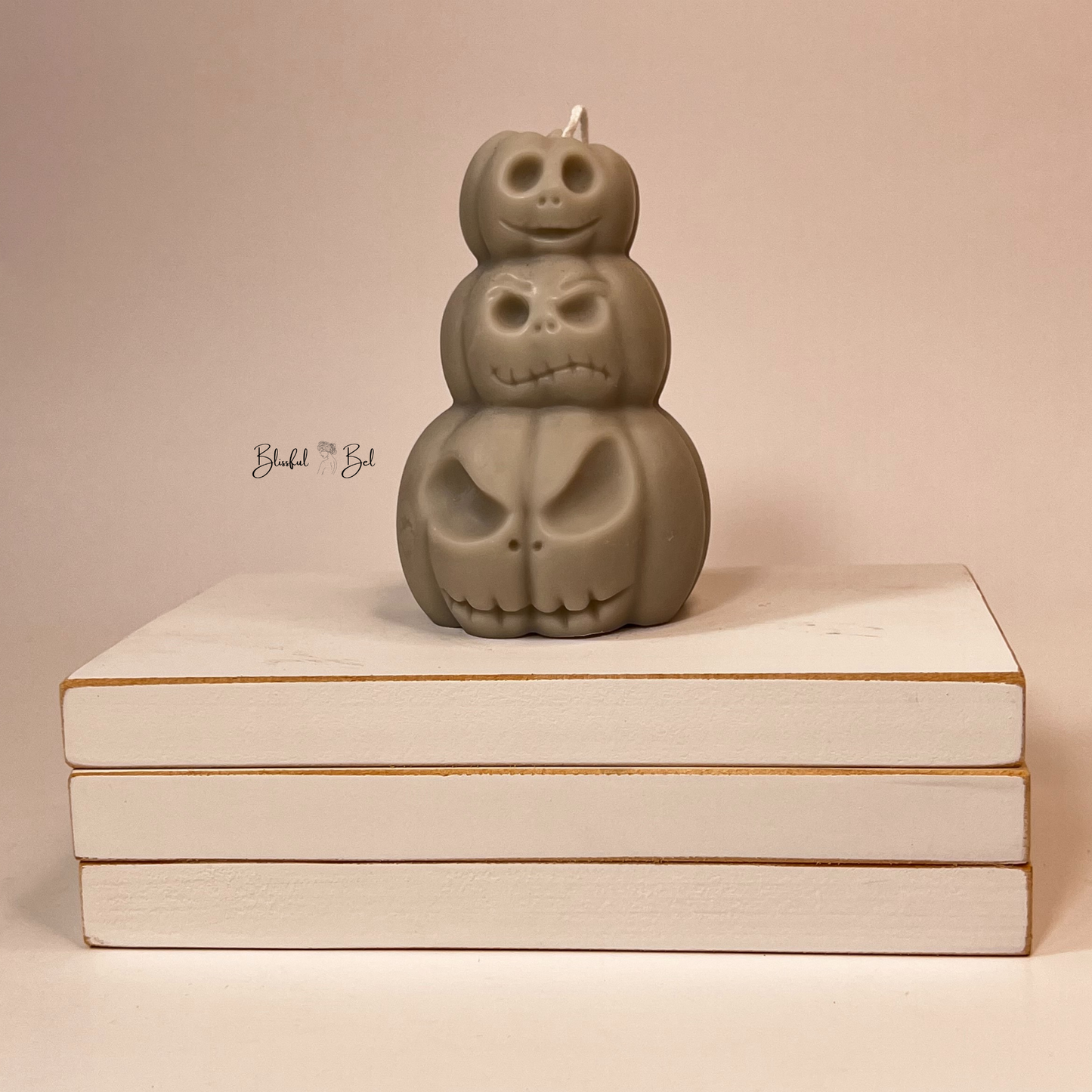 Jack-O-Lantern Halloween Pumpkin Candle