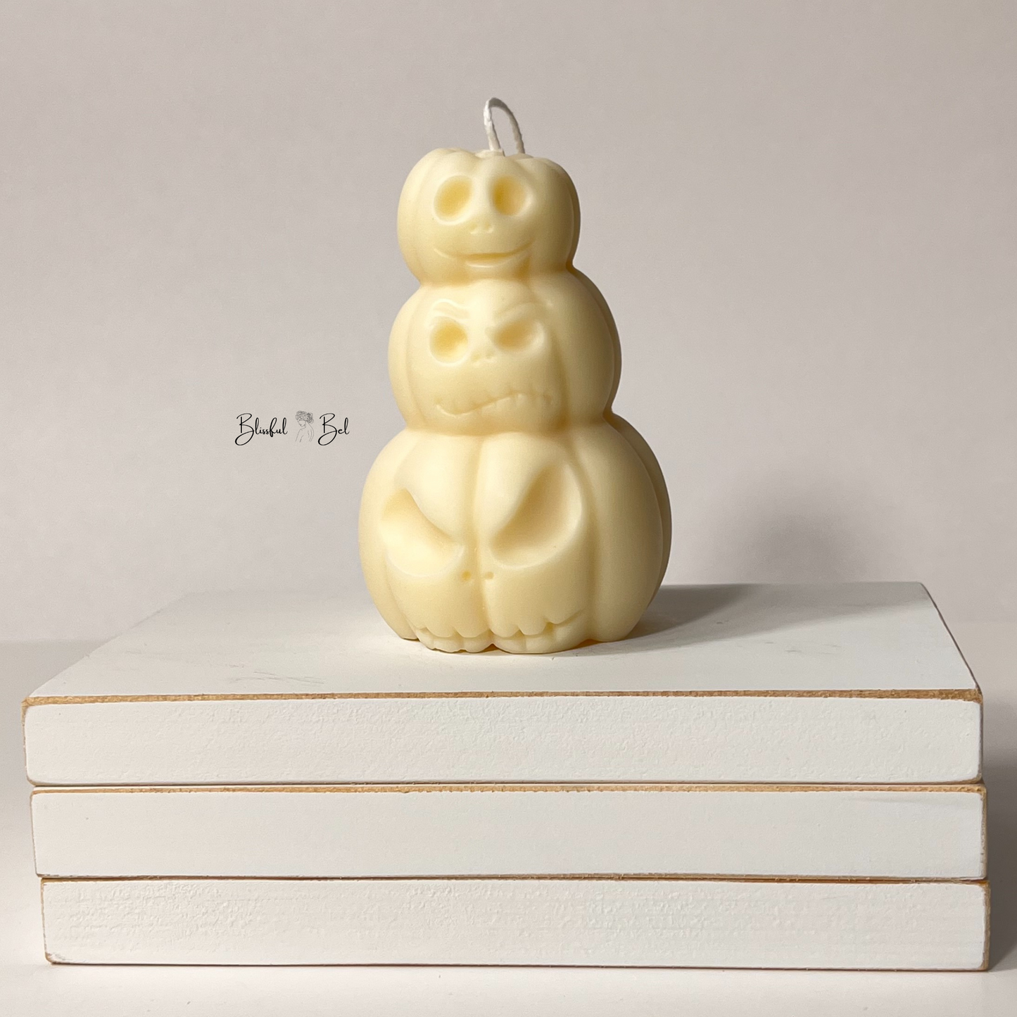 Jack-O-Lantern Halloween Pumpkin Candle