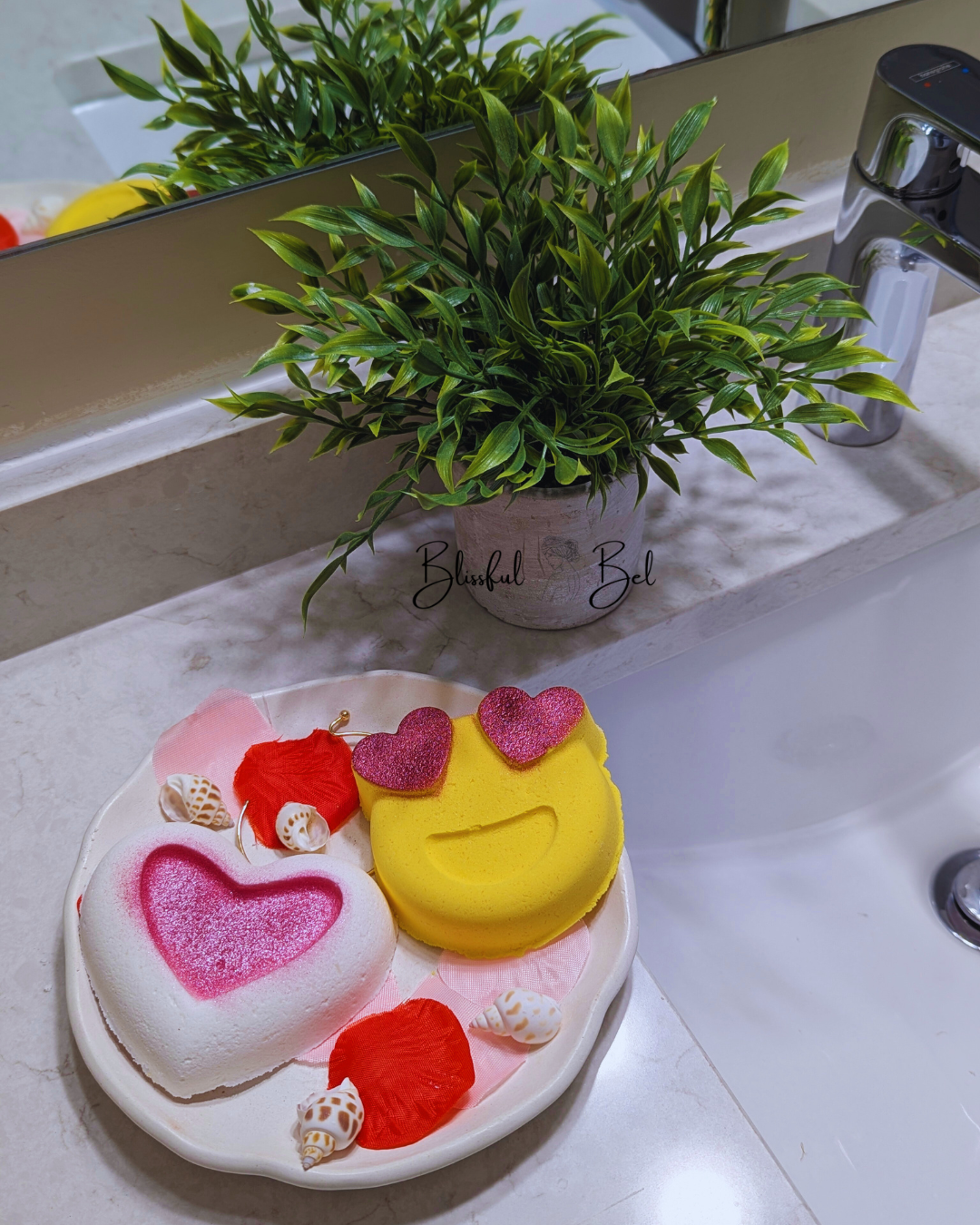 Valentines Day Bath Bomb Gift Box (4pcs)