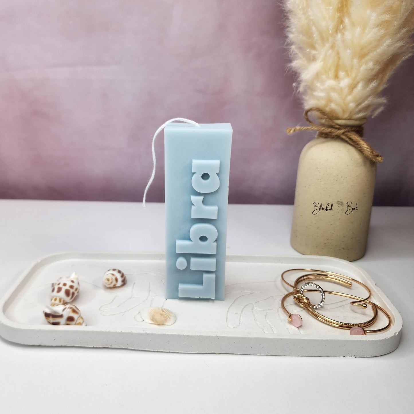 LIBRA Zodiac Sign Astrology Candle