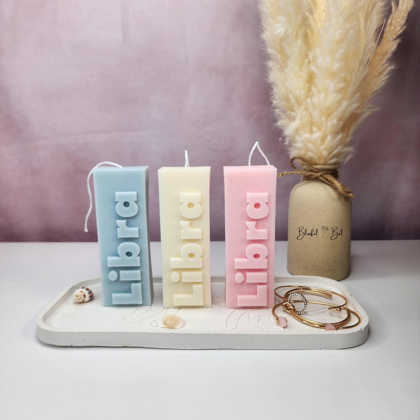 LIBRA Zodiac Sign Astrology Candle