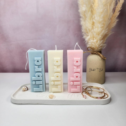 LIBRA Zodiac Sign Astrology Candle