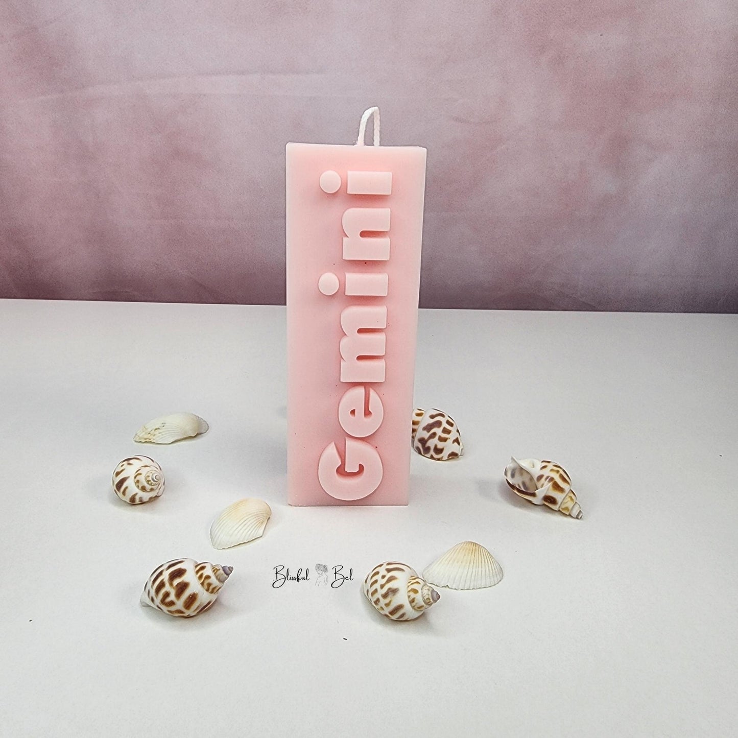 GEMINI Zodiac Sign Astrology Candle