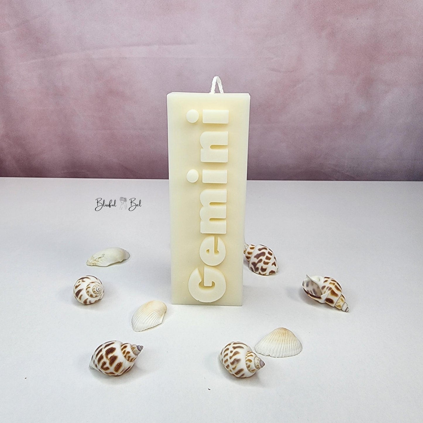 GEMINI Zodiac Sign Astrology Candle