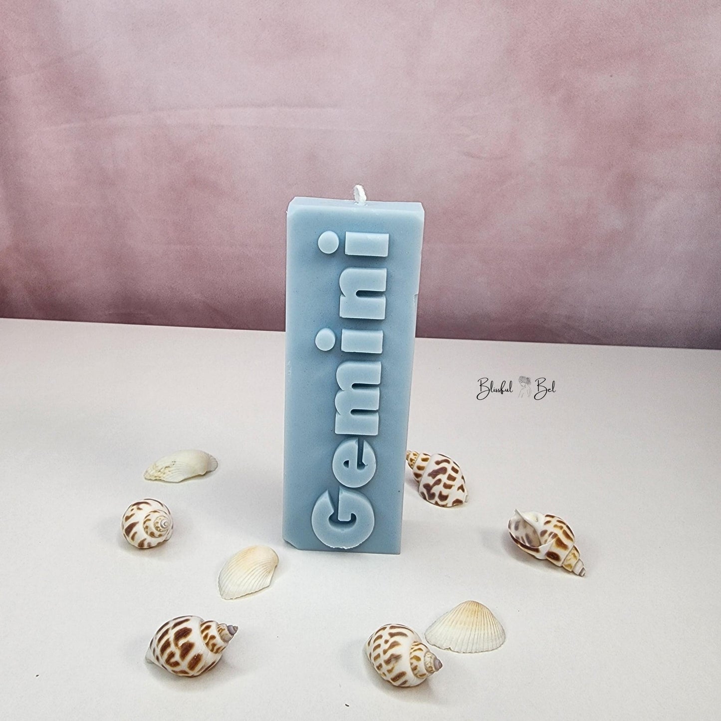 GEMINI Zodiac Sign Astrology Candle