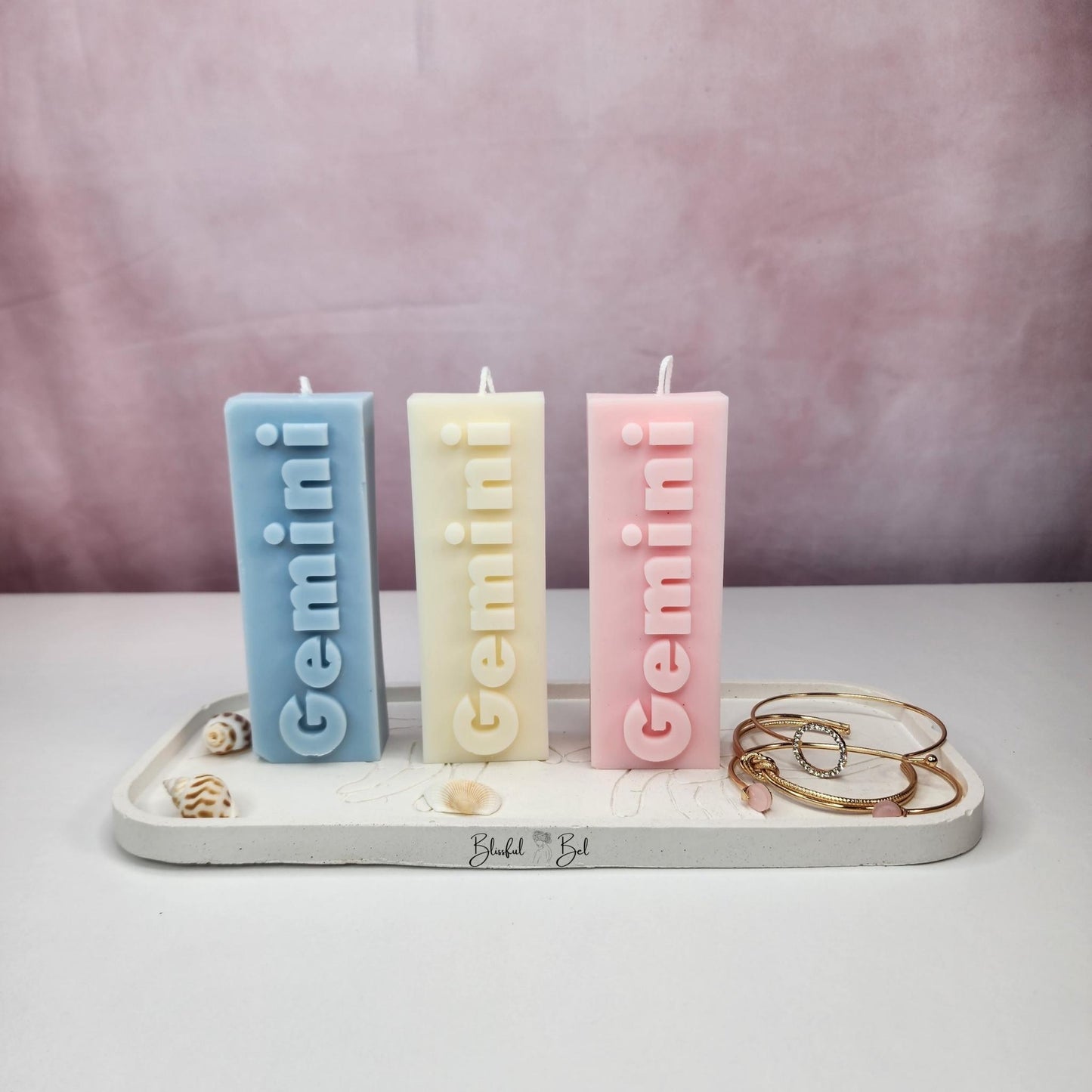 GEMINI Zodiac Sign Astrology Candle