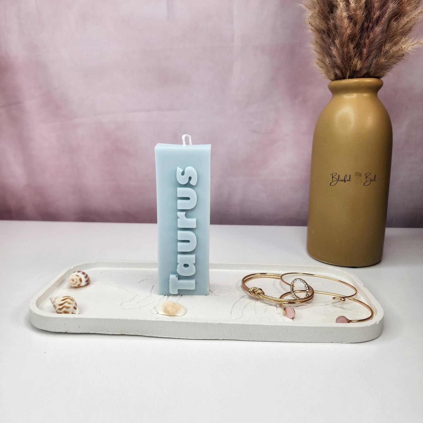 TAURUS Zodiac Sign Astrology Candle