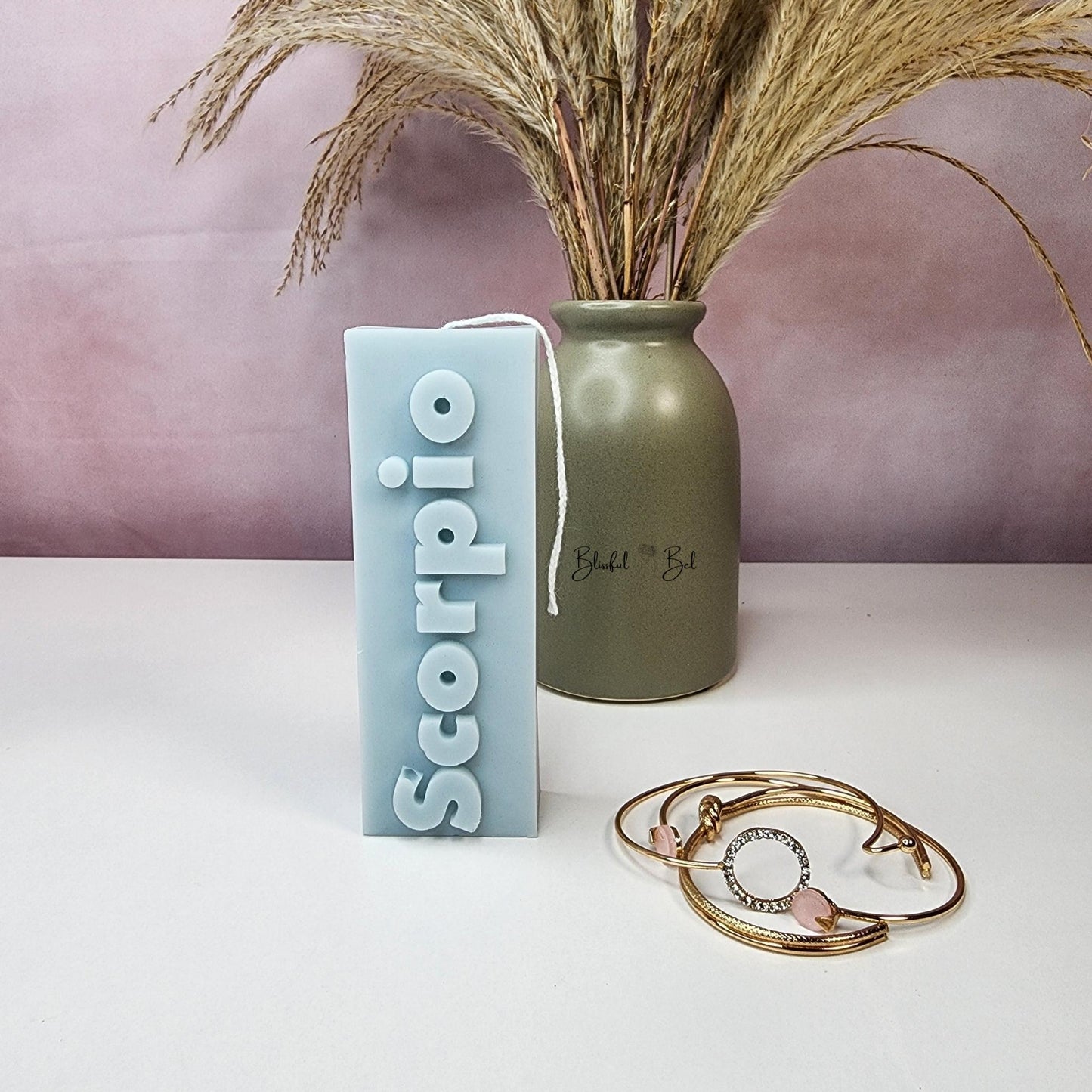 SCORPIO Zodiac Sign Astrology Candle