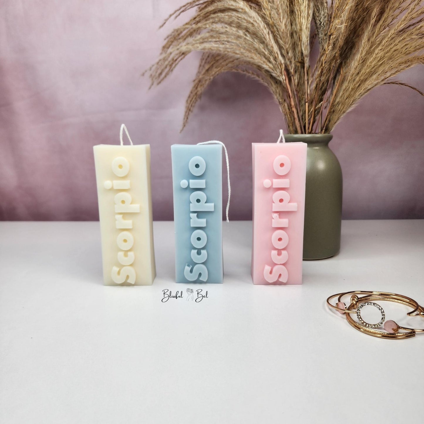 SCORPIO Zodiac Sign Astrology Candle