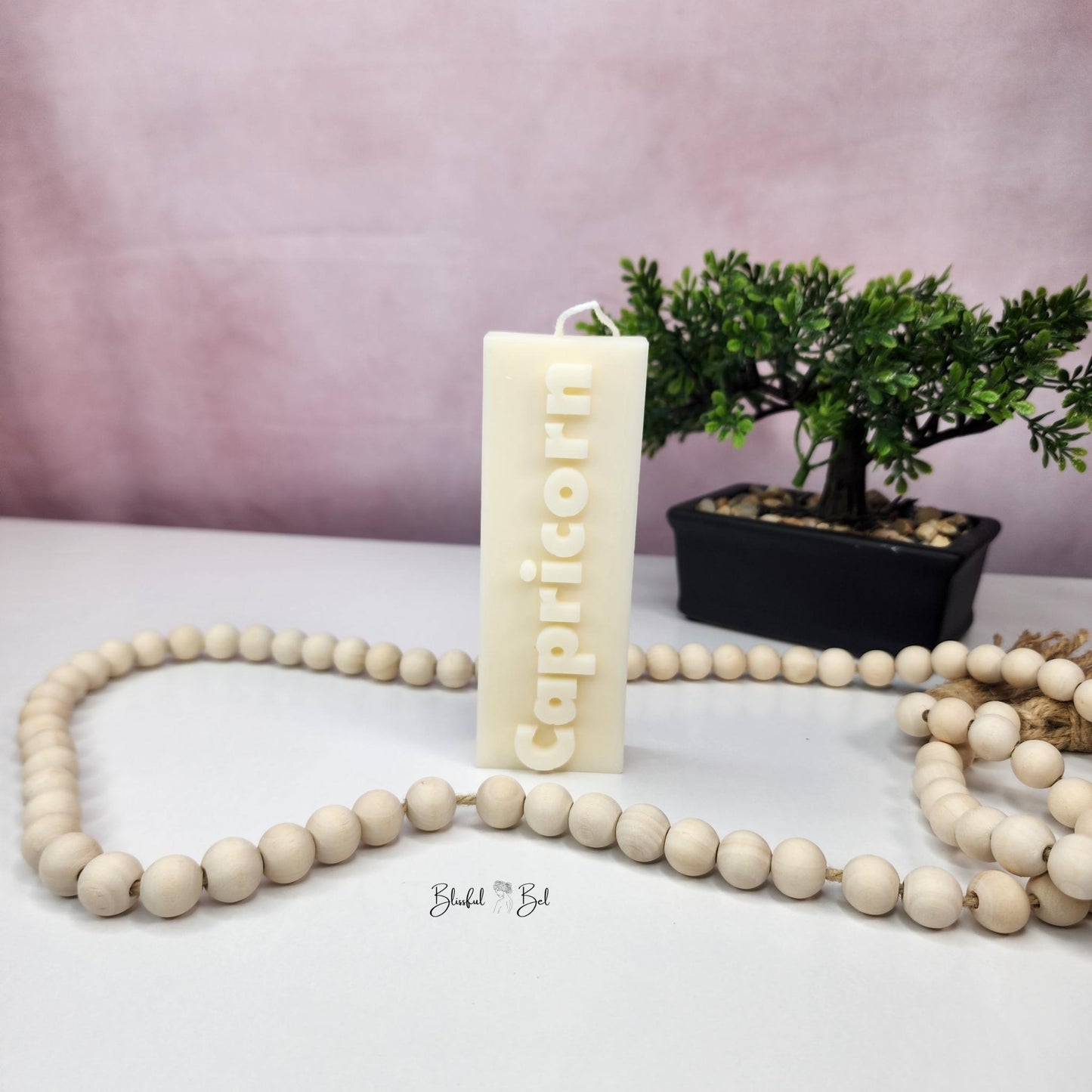 CAPRICORN Zodiac Sign Astrology Candle