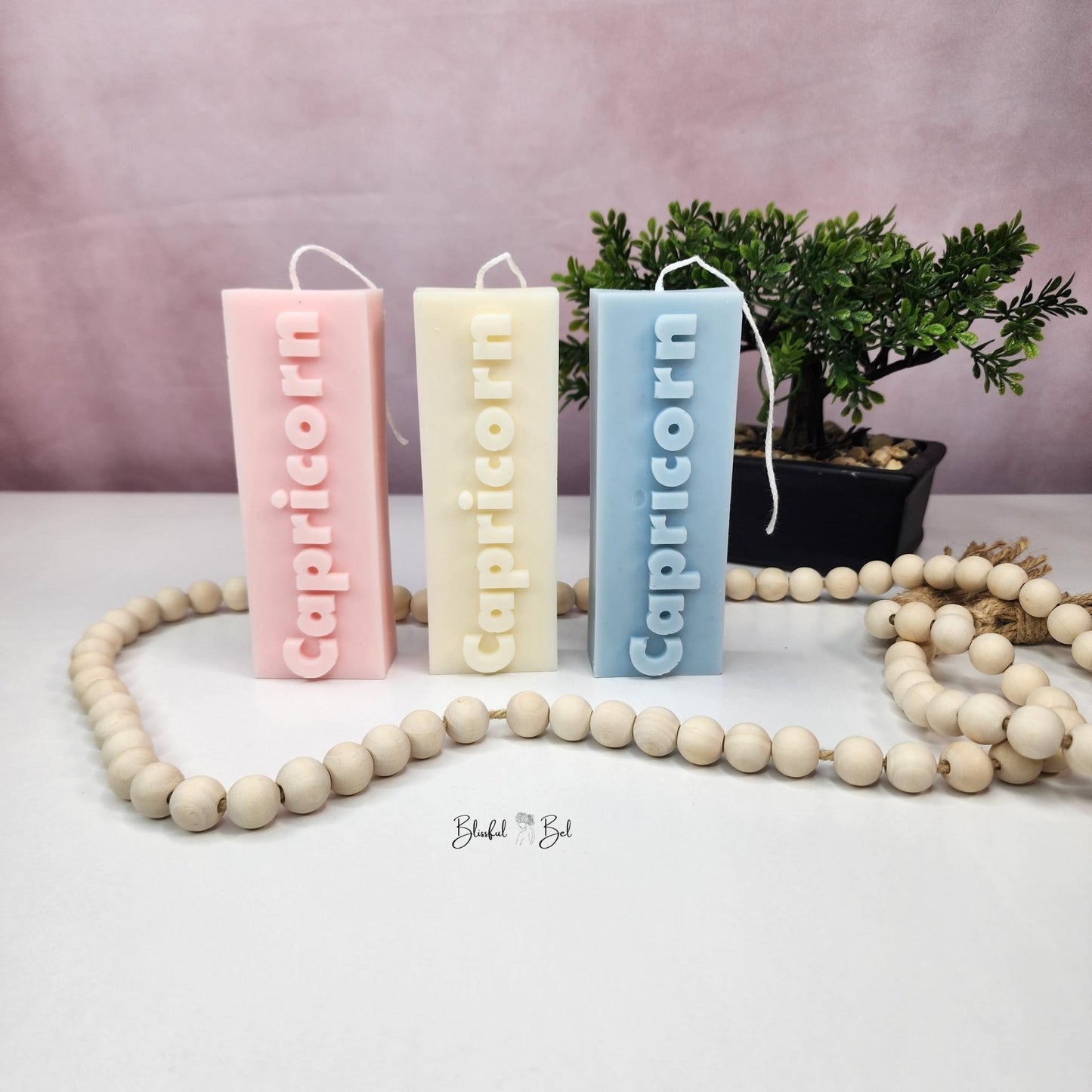 CAPRICORN Zodiac Sign Astrology Candle