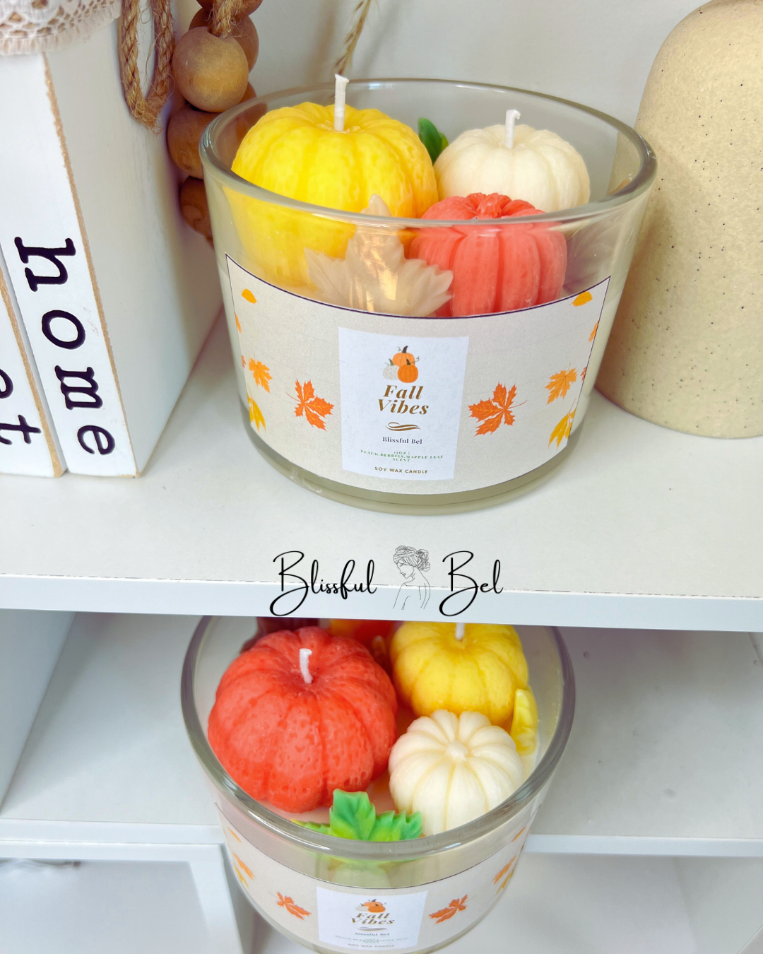 16oz Fall Vibes Pumpkin Candle