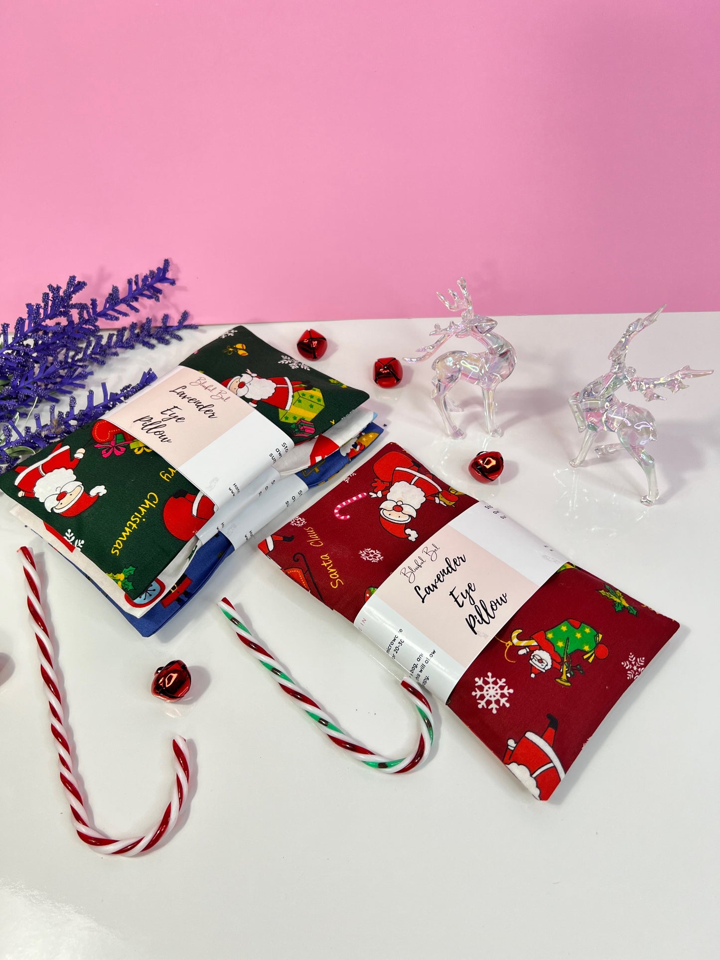 Holiday Lavender Eye Pillow