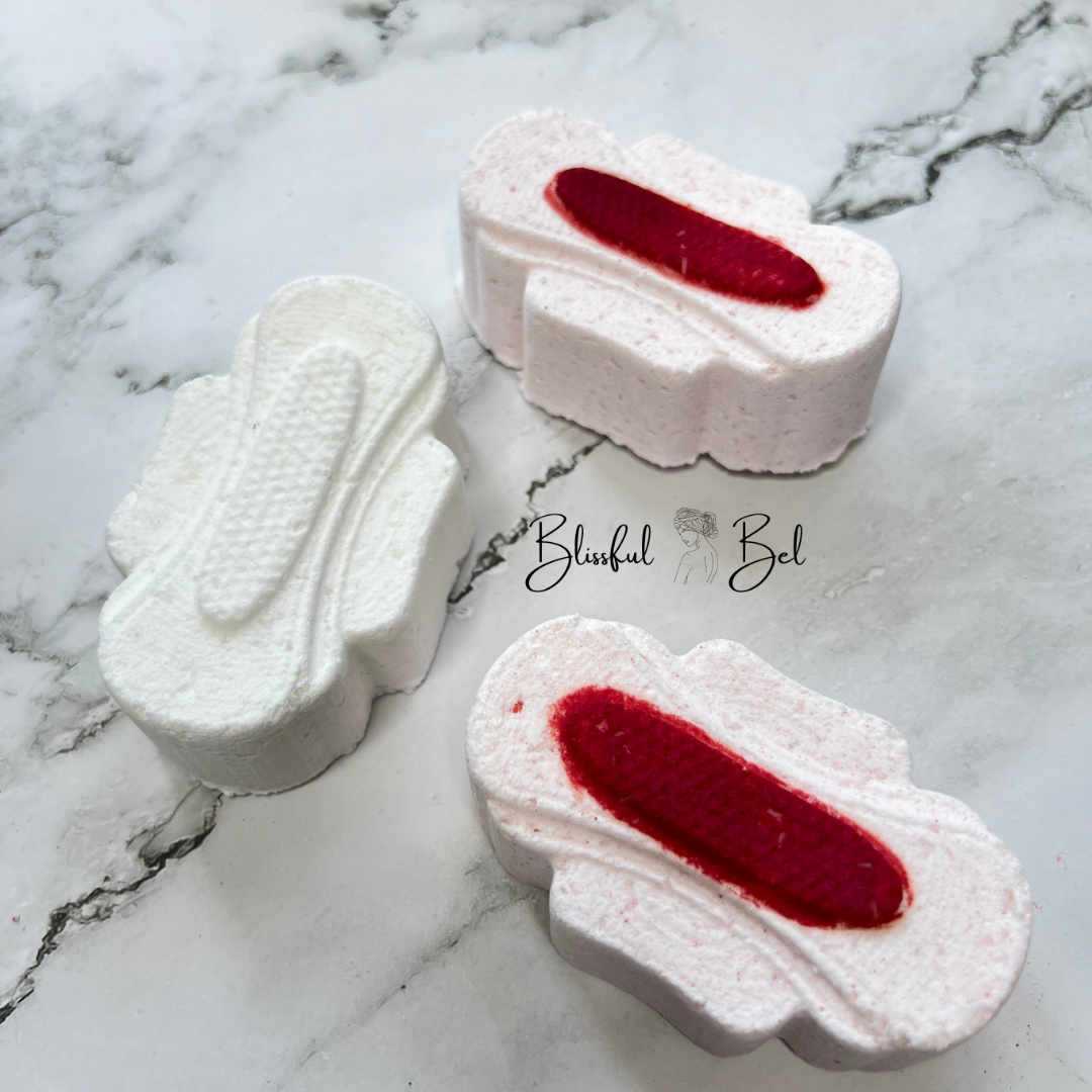 Sanitary Pad Novelty Bath Bomb