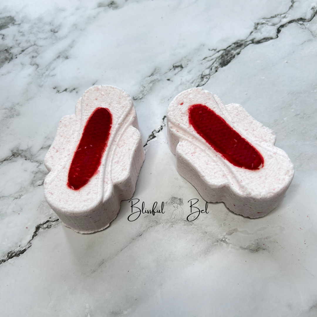 Sanitary Pad Novelty Bath Bomb