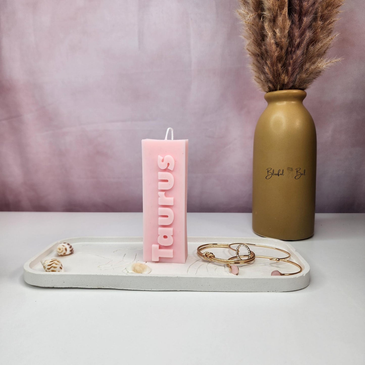 TAURUS Zodiac Sign Astrology Candle