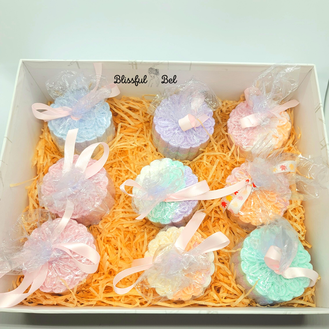 Novelty Flower Bath Bomb Gift Set