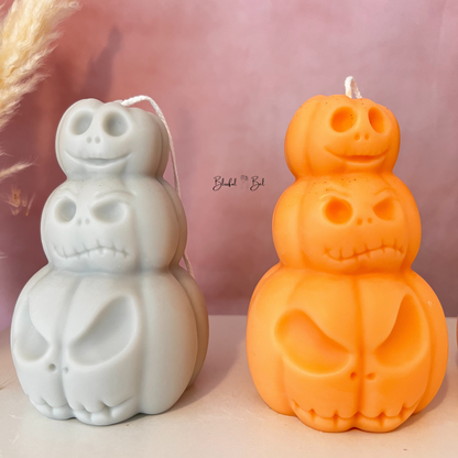 Jack-O-Lantern Halloween Pumpkin Candle