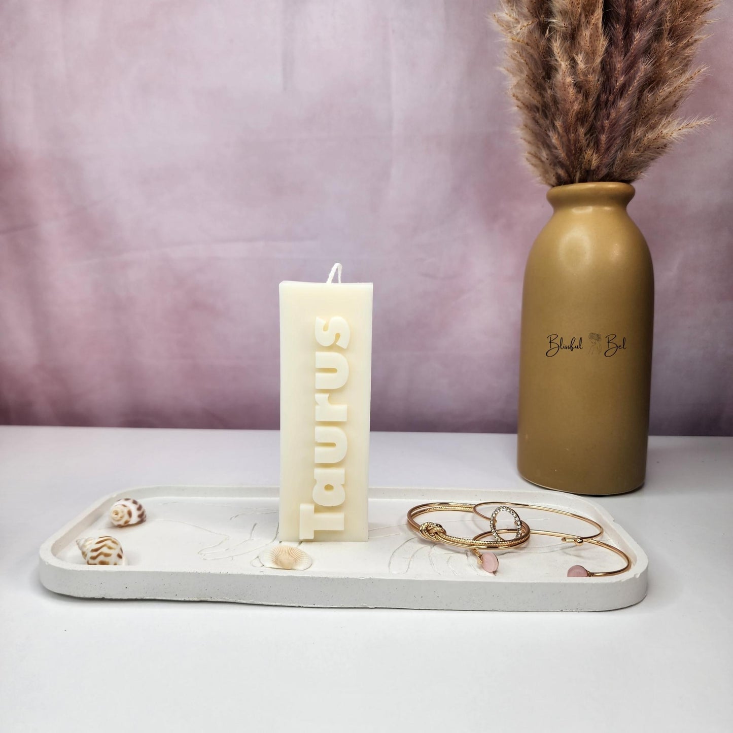 TAURUS Zodiac Sign Astrology Candle