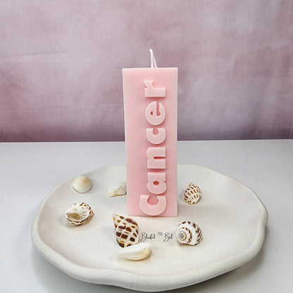 CANCER  Zodiac Sign Astrology Candle